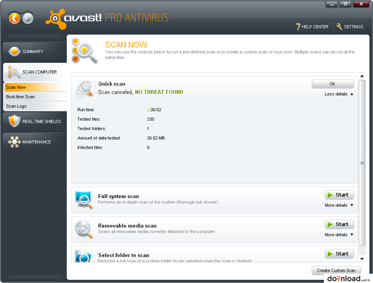 Avast! Antivirüs Pro 6